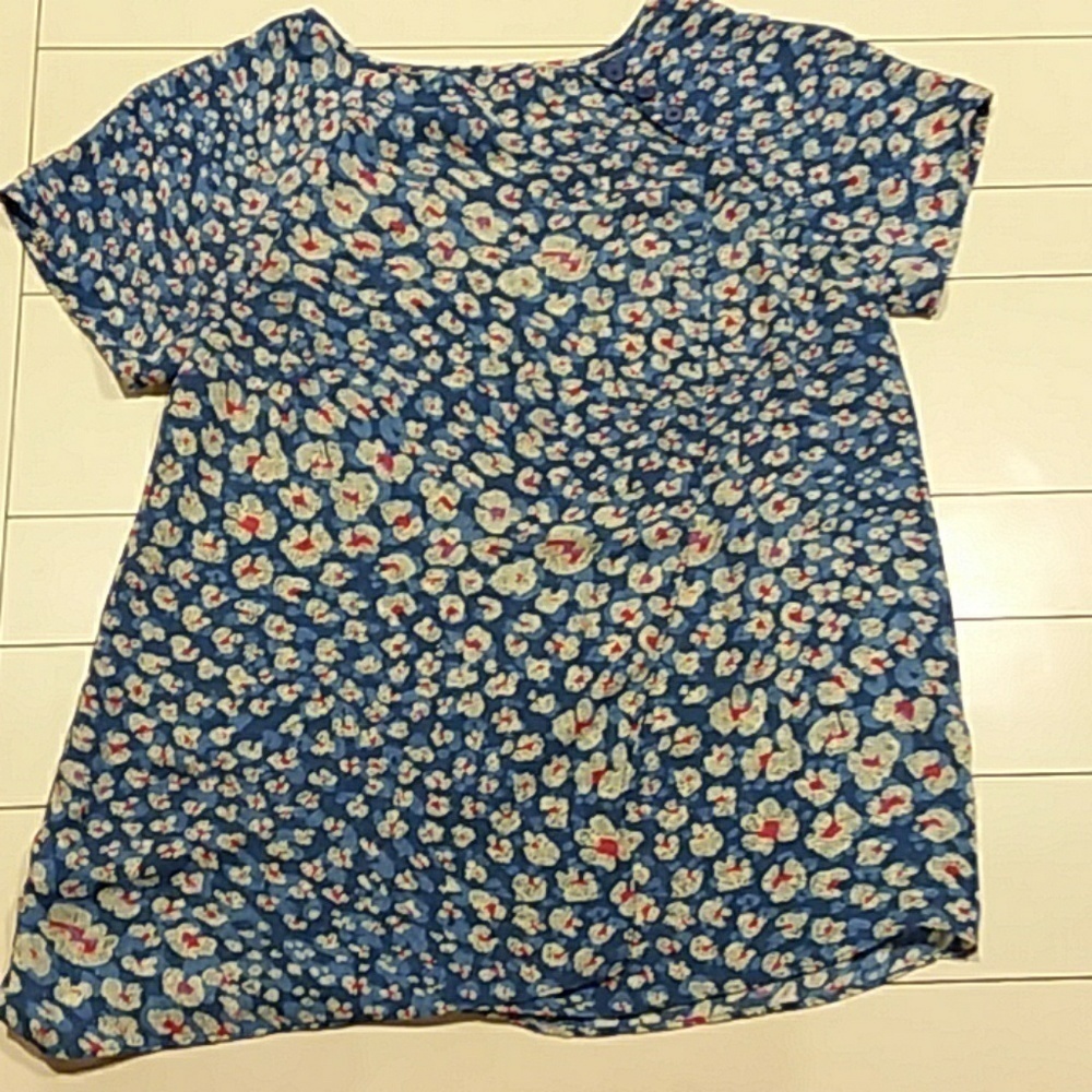 Cabi 299 extra small button back blouse floral - Picture 7 of 8